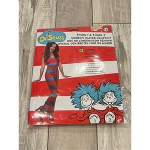 Dr. Seuss thing 1 thing 2 ladies Halloween costume size S/M